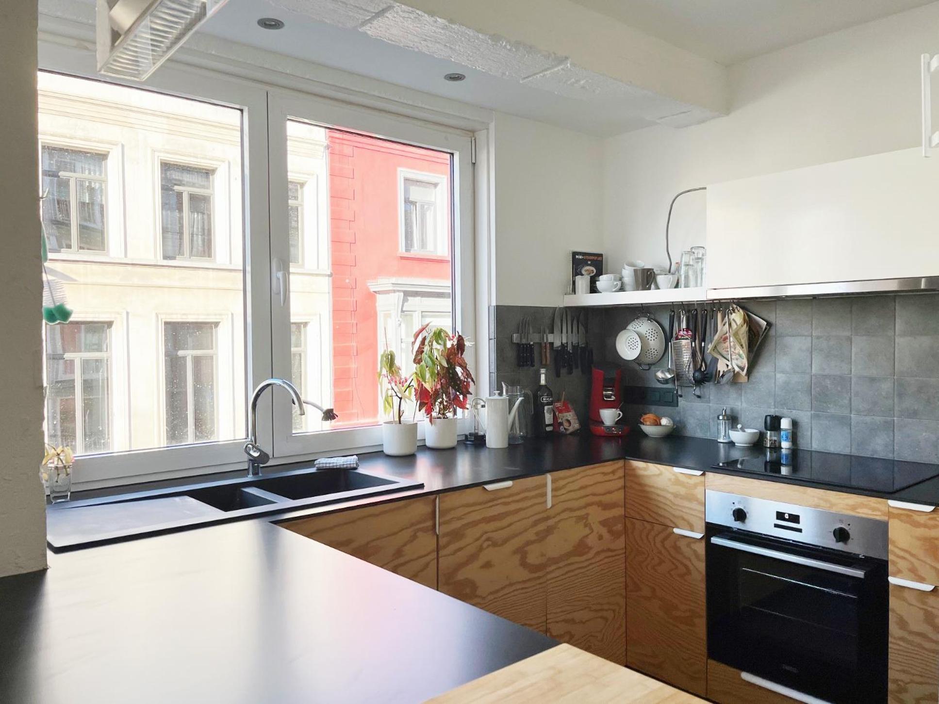 Trendy & Sunny Apartment In Gent Eksteriør billede