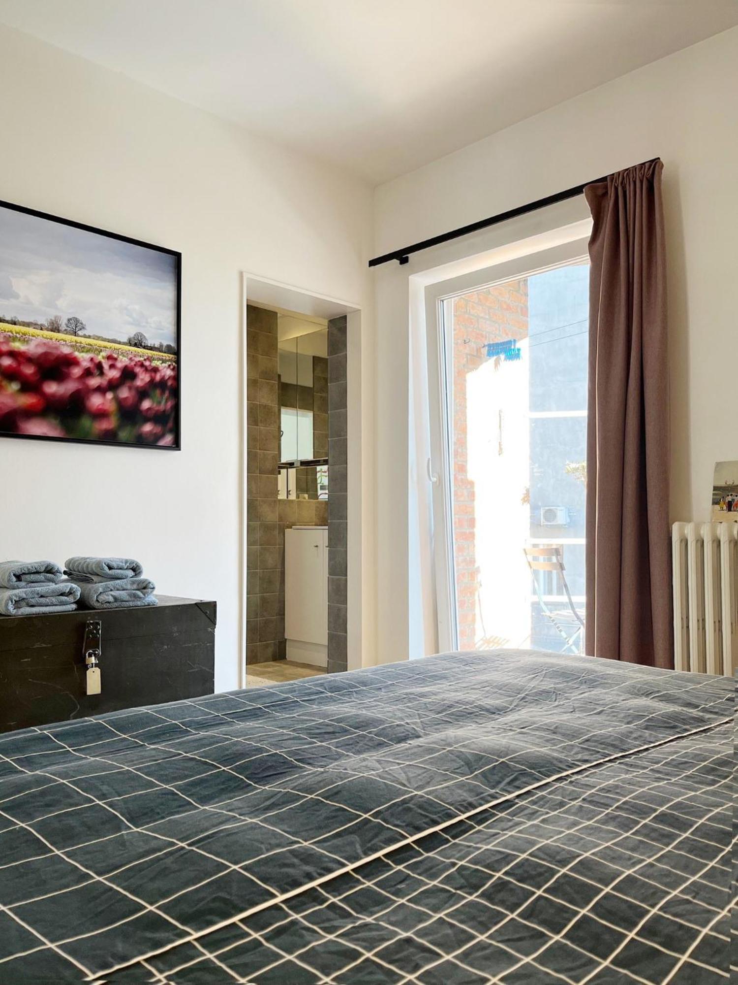 Trendy & Sunny Apartment In Gent Eksteriør billede