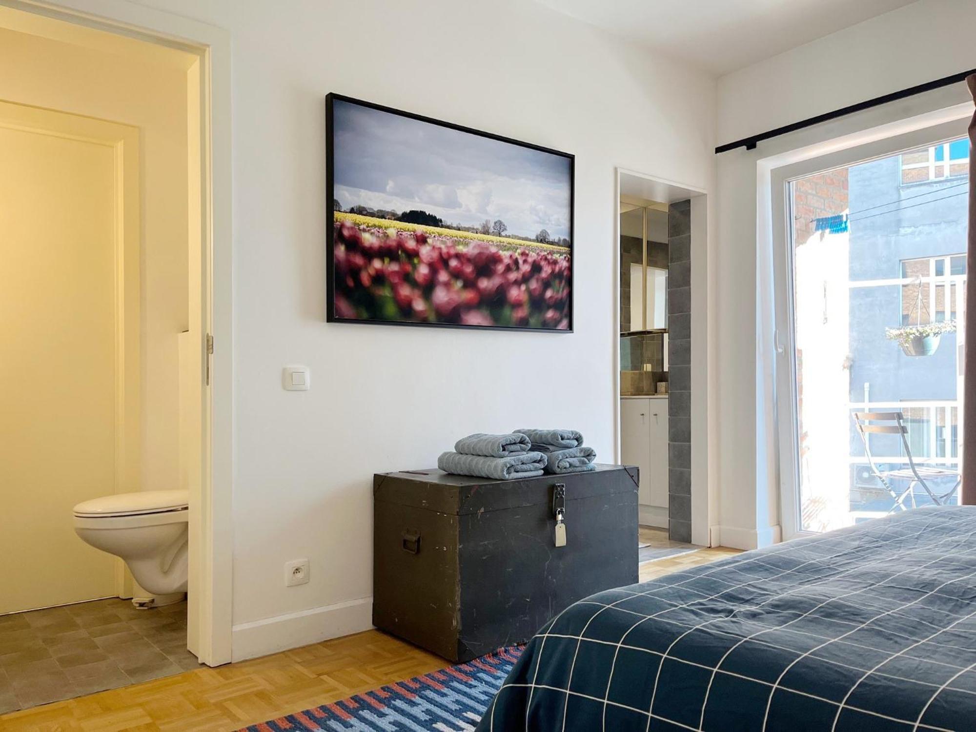Trendy & Sunny Apartment In Gent Eksteriør billede