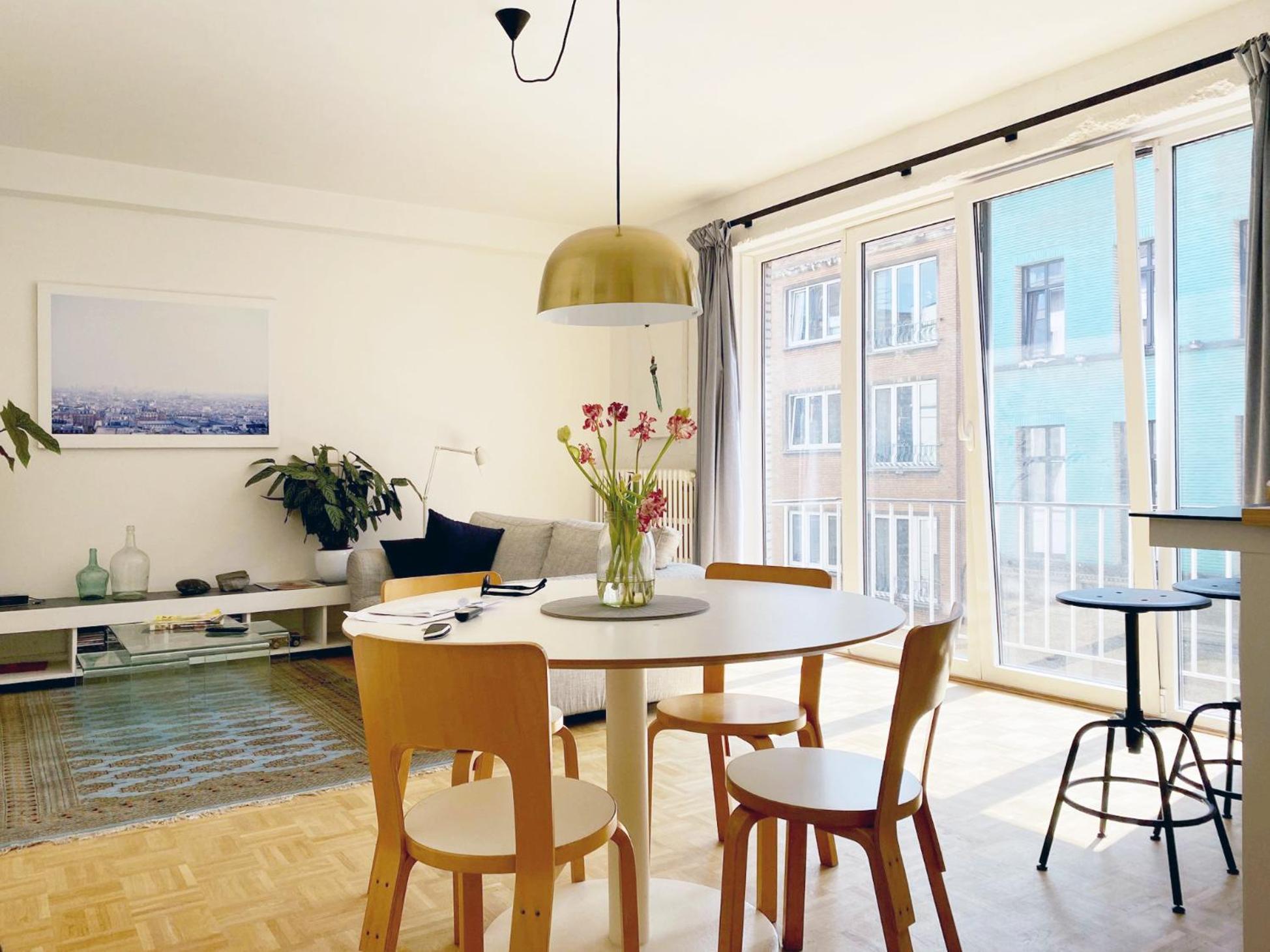 Trendy & Sunny Apartment In Gent Eksteriør billede